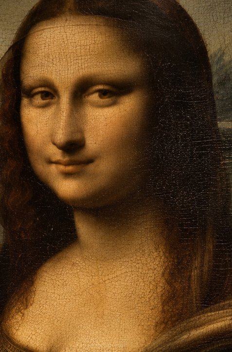 Mona Lisa má ukrývať zvláštny odkaz. Vidíte ho?