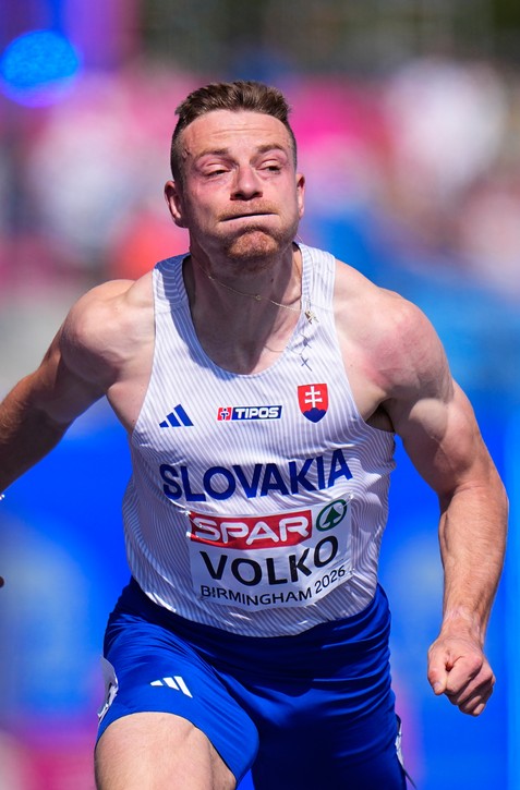 VOLKO nepostúpil do finále šprintérskej stovky