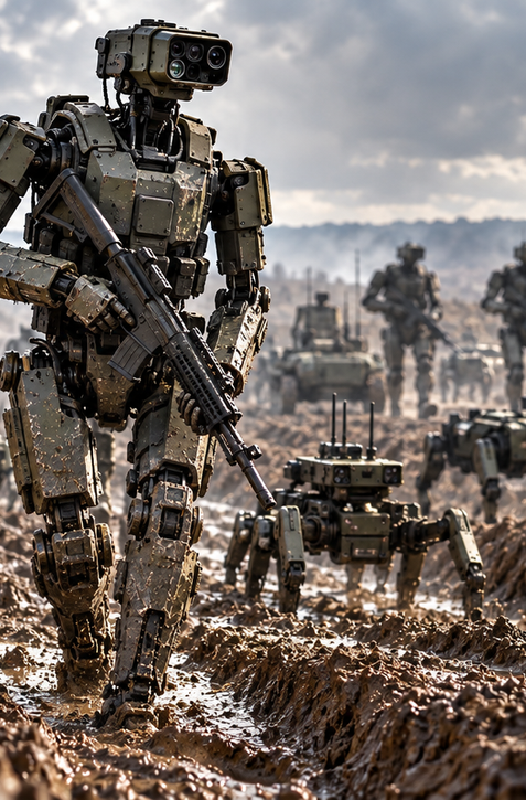Ukrajina chystá armádu robotov a jej plán znie ako sci-fi