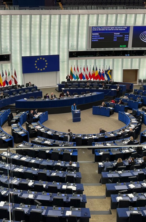 Europoslanci rokovali o stave právneho štátu na Slovensku