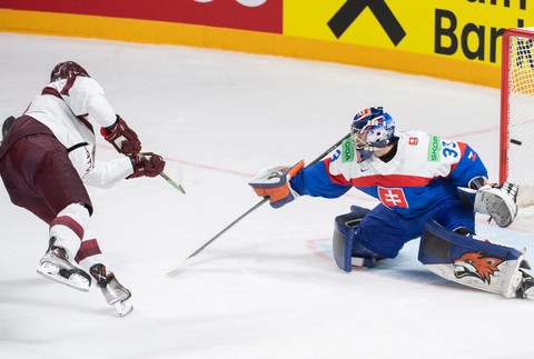 Slovensko - Lotyšsko, MS v hokeji 2023