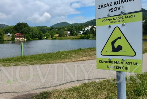 Mladík prišiel o život vo vodnej nádrži Tajch