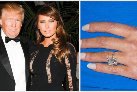Donald Trump venoval svojej tretej a aktuálnej žene prsteň za 2 milióny dolárov
