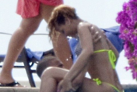 Rihanna a Matt Kemp 3