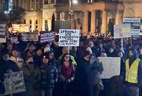 Spomienka na Jána a Martinu v Košiciach