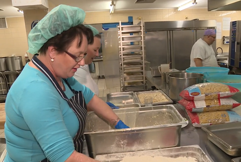 Kuchyňa v nemocnici