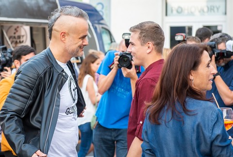 Jaro Slávik s Davidom Gránským