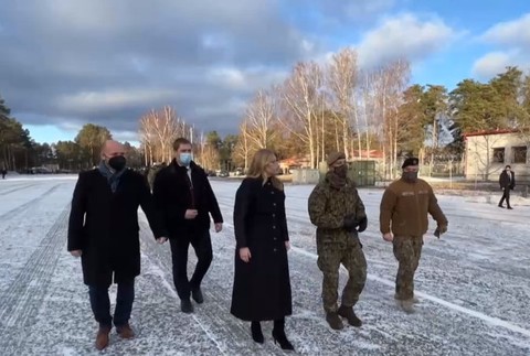 Prezidentka Zuzana Čaputová v Lotyšsku