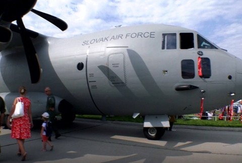 Slovak air force na SIAF 20118