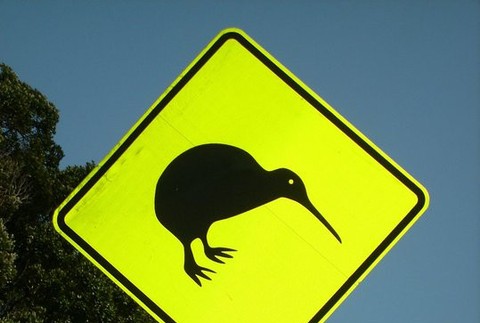 Kiwi značka na Novom Zélande