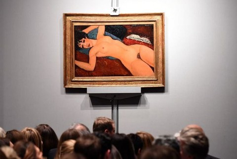 Ležiaci akt od Amedea Modiglianiho 