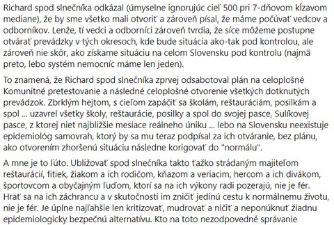 Igor Matovič kritizuje Richarda Sulíka 