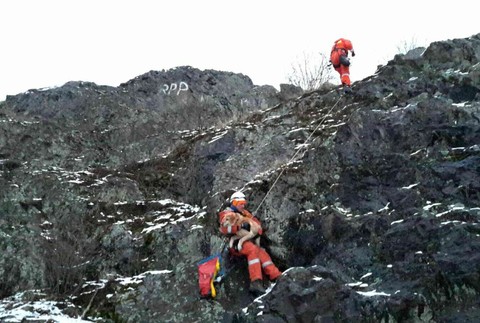 Záchrana psa Blansko