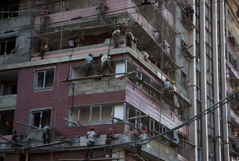 Severná Kórea panelák