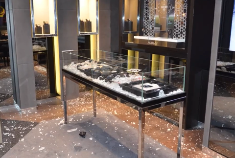 Krádež luxusných hodiniek