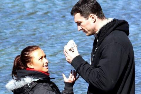 Hayden Panettiere a Vladimir Kličko