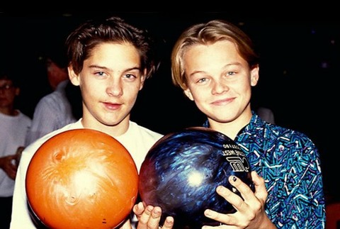 Tobey Maguire a Leonardo DiCaprio