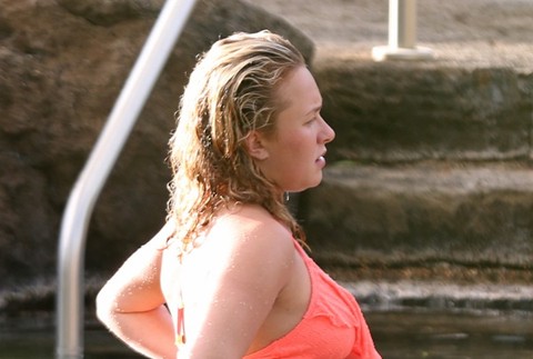 Hayden Panettiere v 8. mesiaci