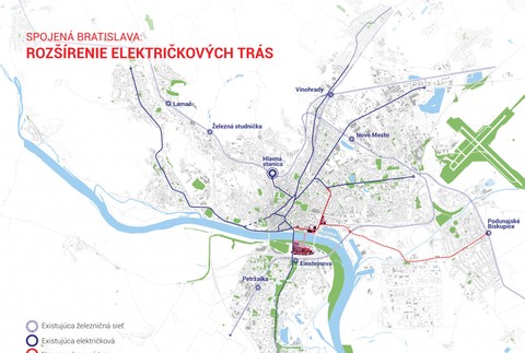 rozšírenie električkových trás 2