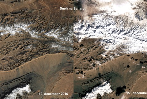 NASA, fotografie Zeme, zmeny