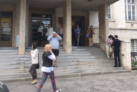 Bomba na súde Bratislava 