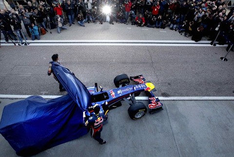 Red Bull, predstavenie nového monopostu