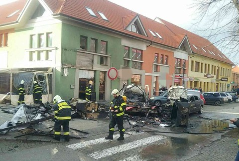 kody- výbuch stánku