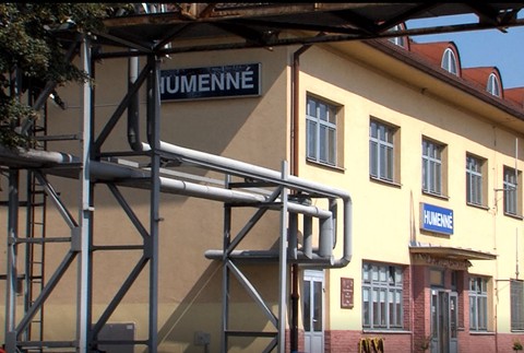 železničná stanica Humenné