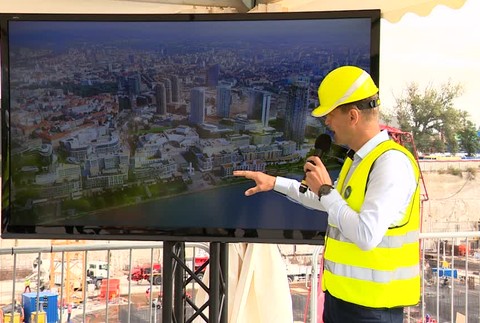 [multi] V Bratislave vyrastie najvyšší mrakodrap na Slovensku. Nové mestské centrum bude žiť 24/7 15382