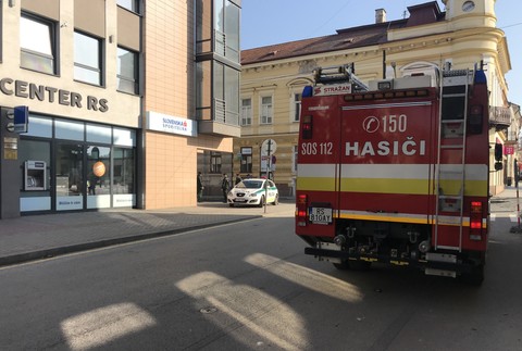 Bomba v banke - Rimavská Sobota 