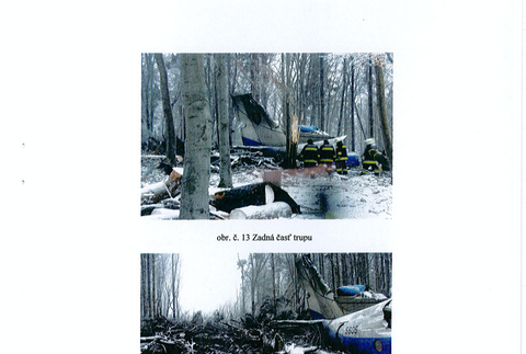 Odtajnený spis havárie lietadla v  Hejciach