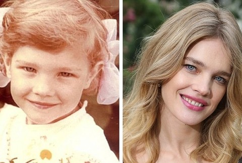 Známe modelky ako deti