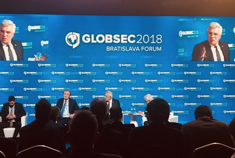 Korčok na konferencii Globsec 2018