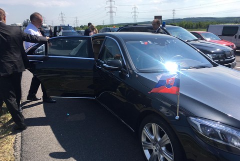 Kiska nehoda Viedeň kolóna