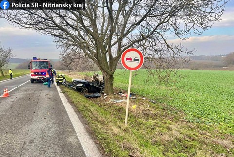 Tragická dopravná nehoda v okrese Nitra
