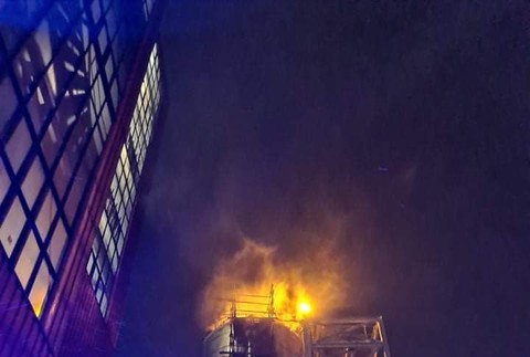 V Košiciach v teplárni vypukol požiar