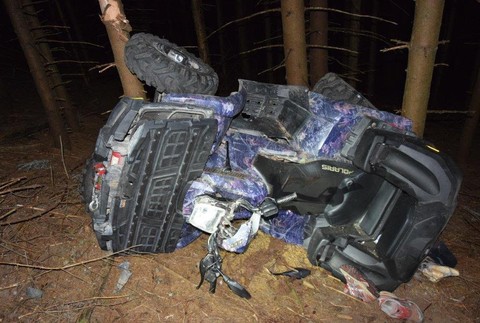 Tragická nehoda na štvorkolke