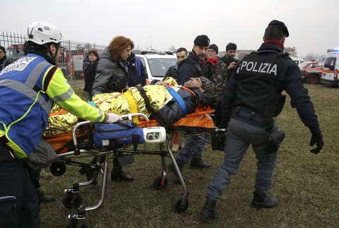 Nehoda vlak, Miláno 