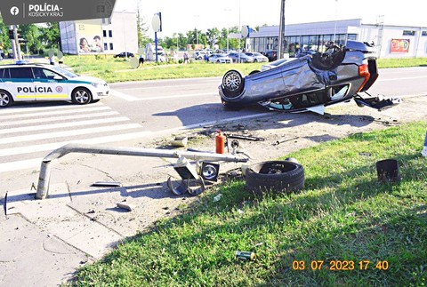 Dopravná nehoda Košice