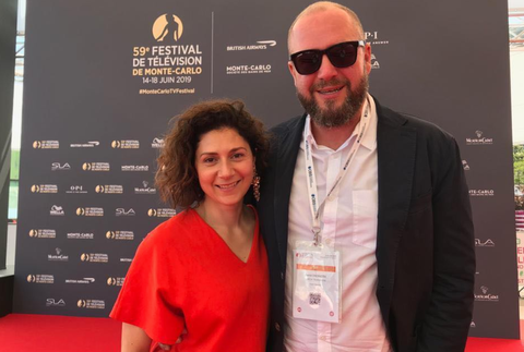 Martha Issová s manželom Davidom Ondříčkom