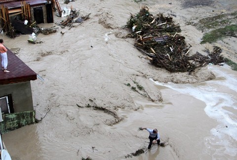 Veľká voda spôsobila škody