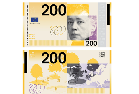 Dizajn eurobankovky