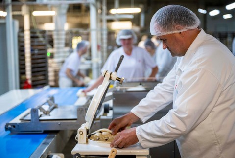 Robert Fico v pekárni