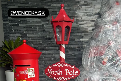 Vianočná výzdoba u Plačkovej