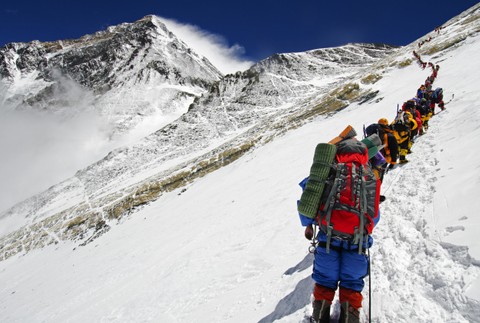 Expedícia Mount Everest najvyššia hora sveta