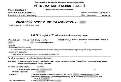 Mariánovi Kočnerovi zaistili majetok. Ide o miliónovú kauzu