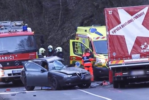 Smrteľná nehoda pri Banskej Štiavnici