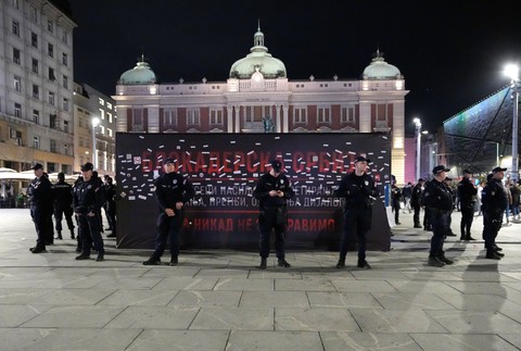 Protesty v Belehrade 2