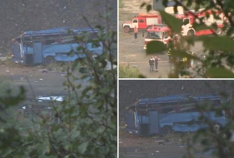 Nehoda turistického autobusu v Bulharsku