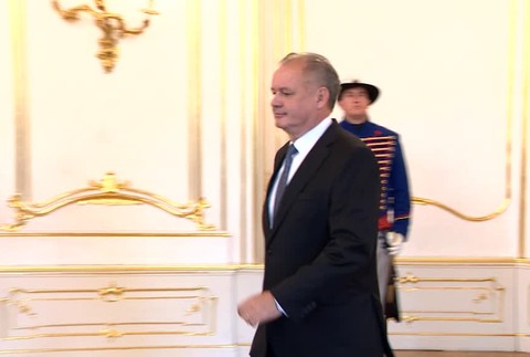 Kiska, stretnutie v prezidentskom paláci143